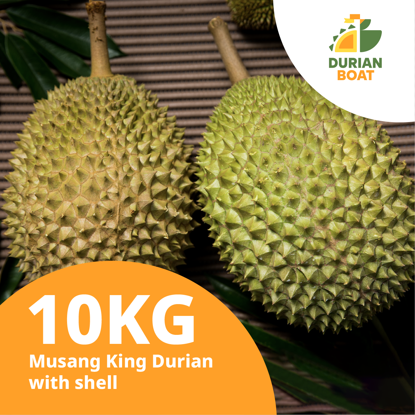 10KG - Musang King Durian With Shell